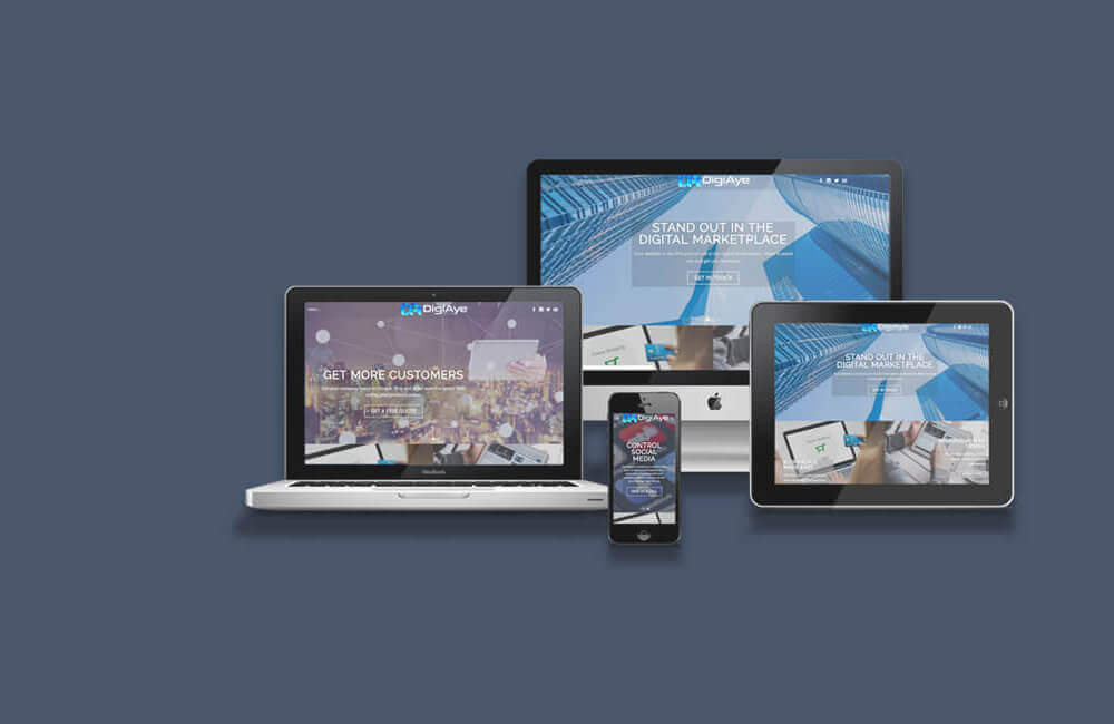 DigiAye Media – Web Design