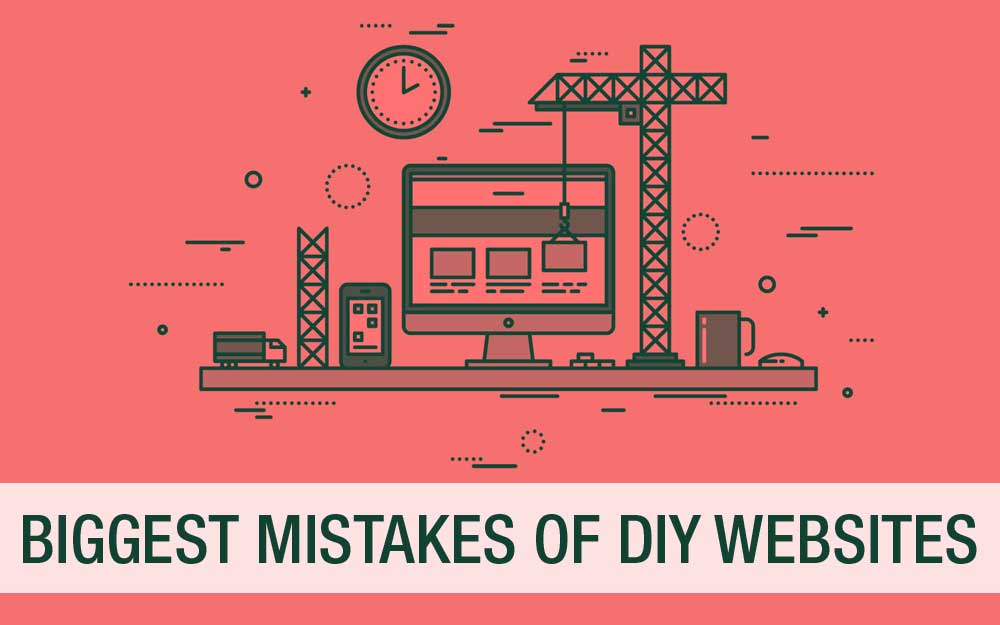 DIY websites builder mistakes